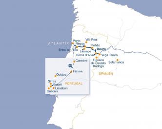 8 Tage Douro + 3 Tage Lissabon